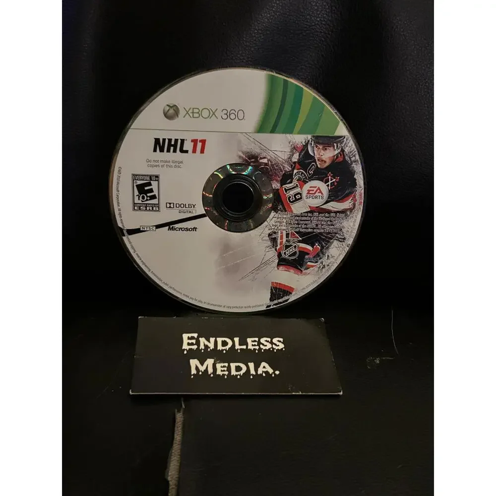 NHL 11 Microsoft Xbox 360 Loose Video Game